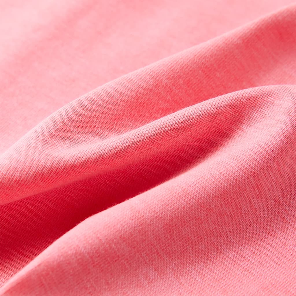 Tricou pentru copii, roz neon, 140 GartenMobel Dekor