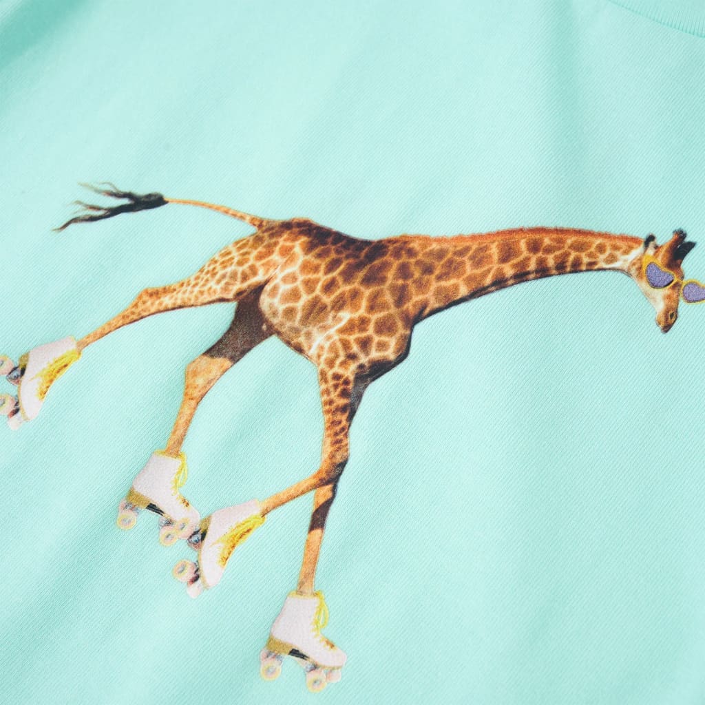 Tricou pentru copii, turcoaz deschis, 104 GartenMobel Dekor