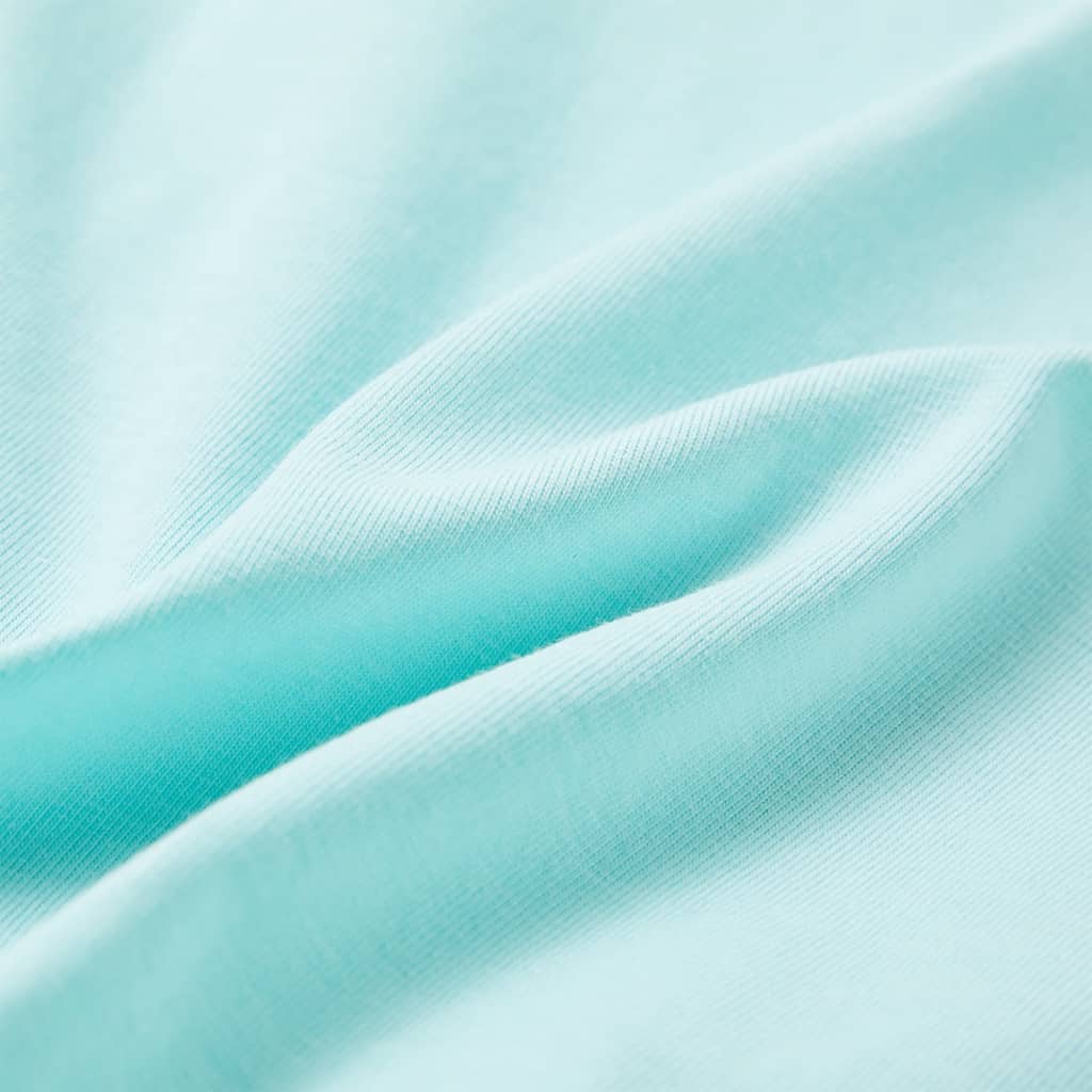 Tricou pentru copii, turcoaz deschis, 140 GartenMobel Dekor