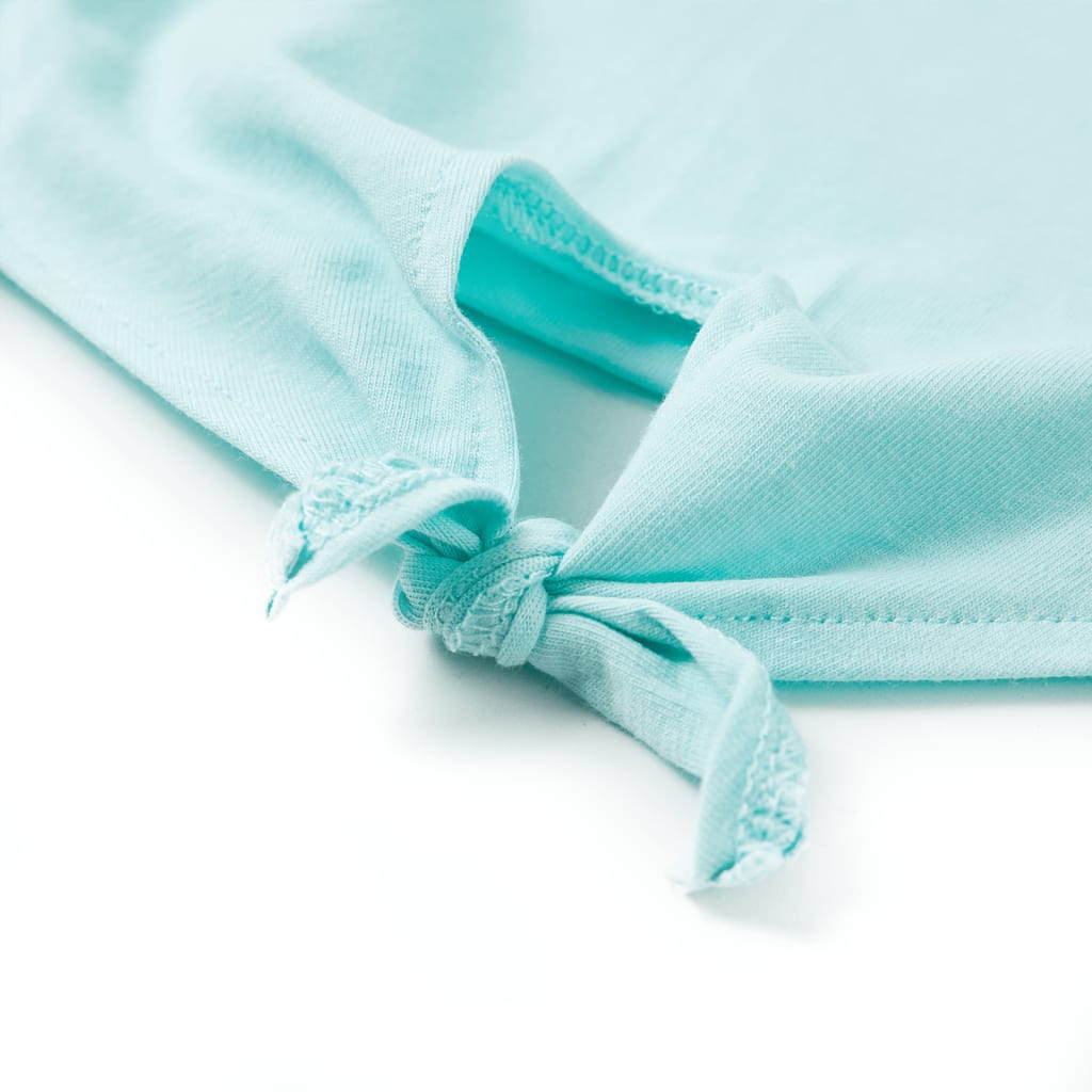 Tricou pentru copii, turcoaz deschis, 140 GartenMobel Dekor