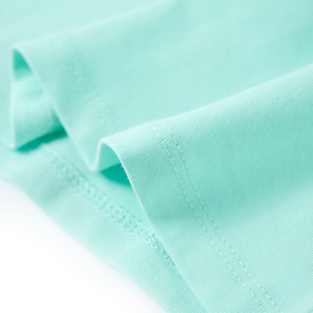 Tricou pentru copii, turcoaz deschis, 140 GartenMobel Dekor