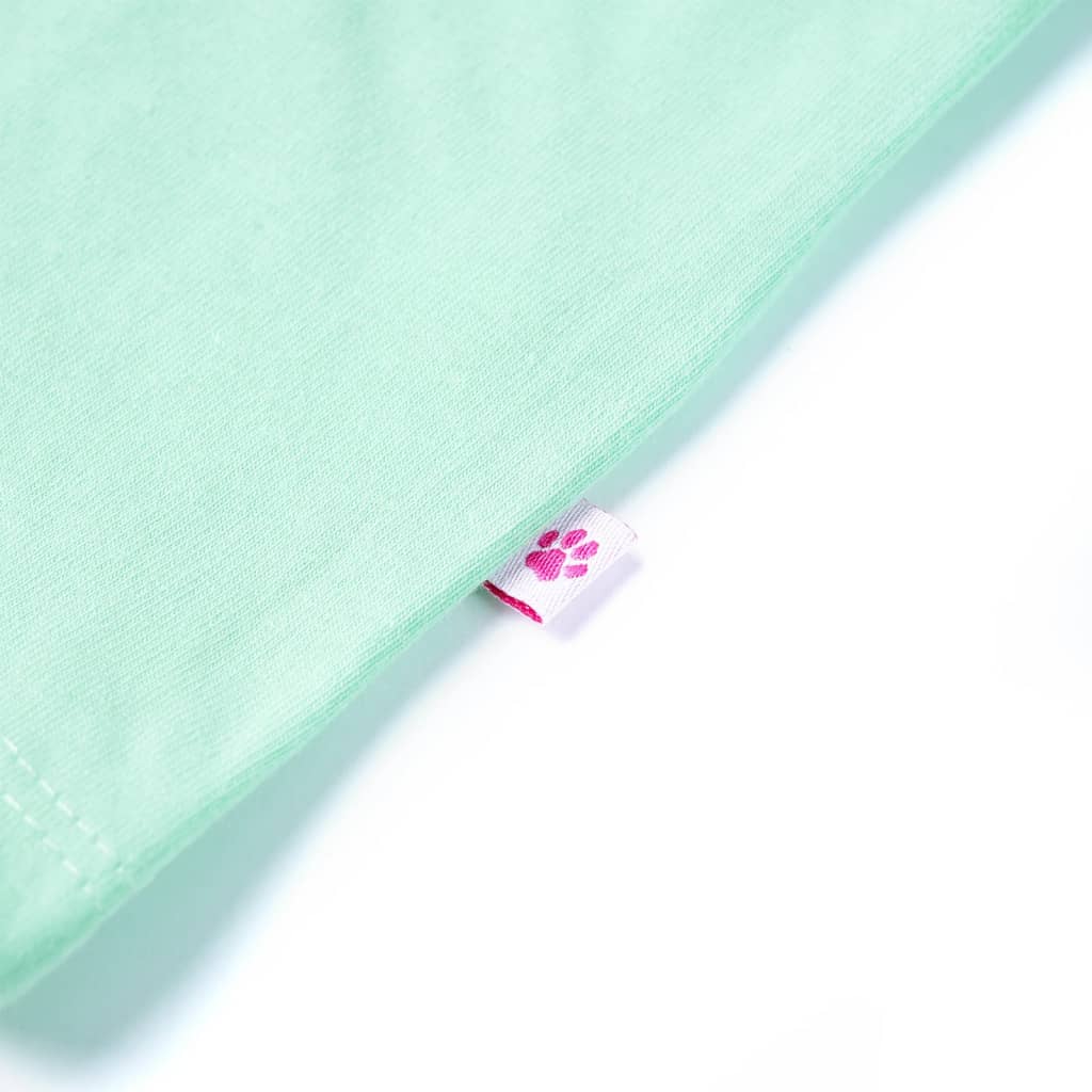 Tricou pentru copii, verde aprins, 92 GartenMobel Dekor