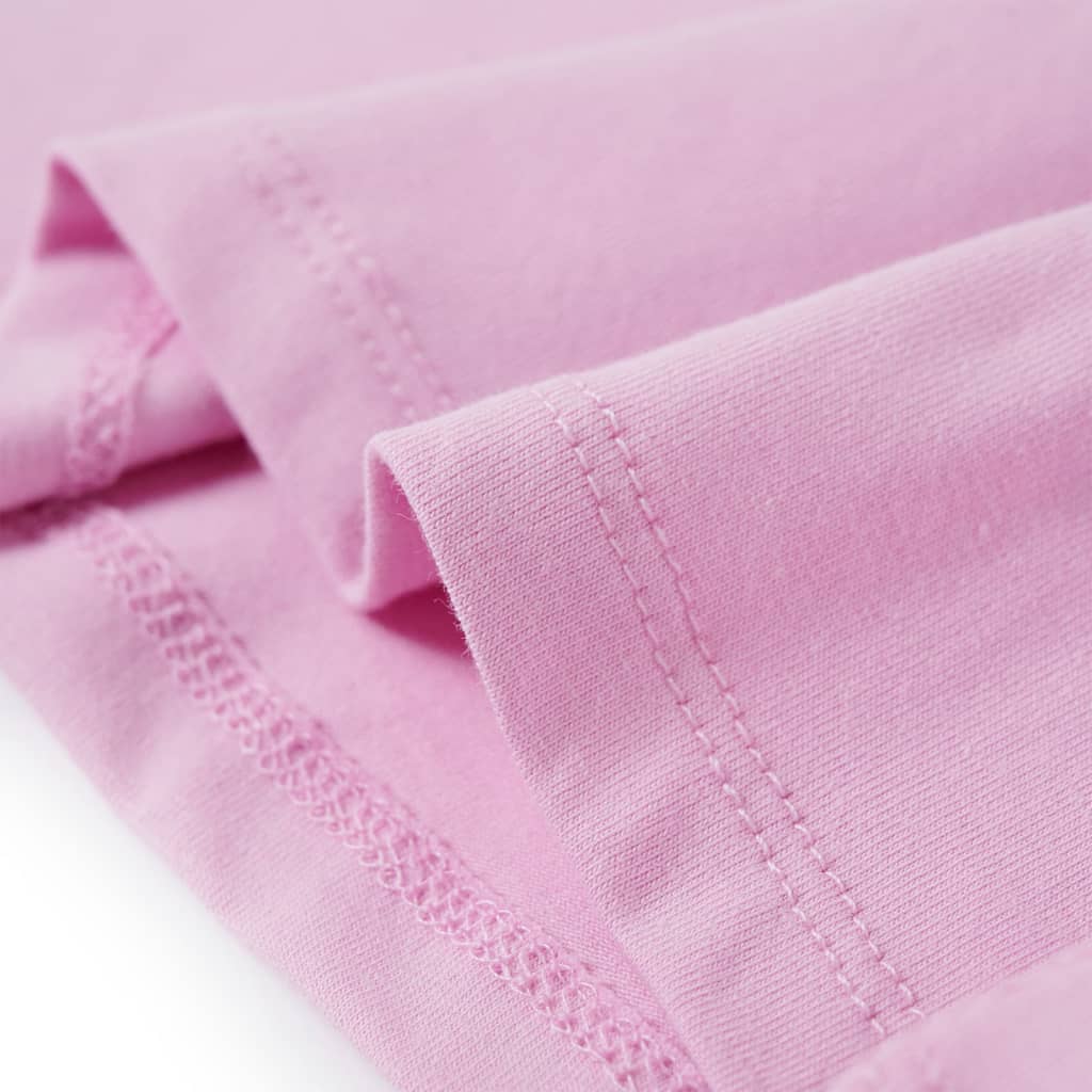 Tricou pentru copii cu mâneci cu volane, lila, 140 GartenMobel Dekor