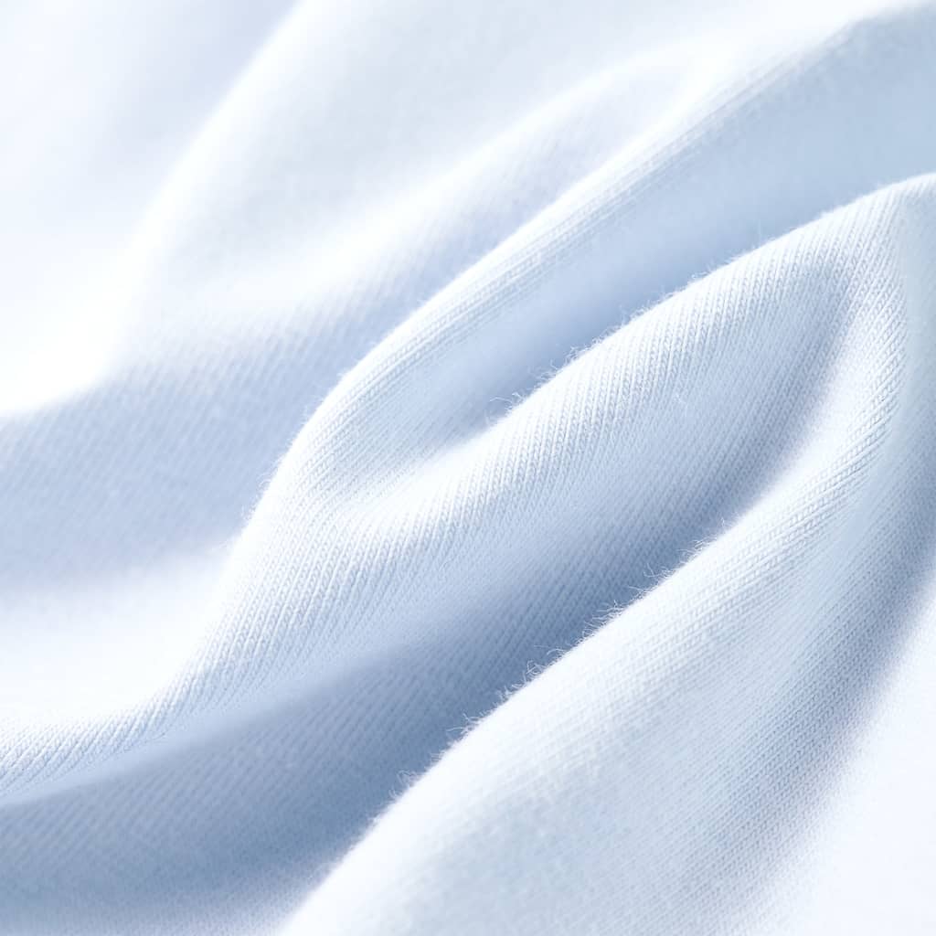 Tricou pentru copii, albastru deschis, 92 GartenMobel Dekor