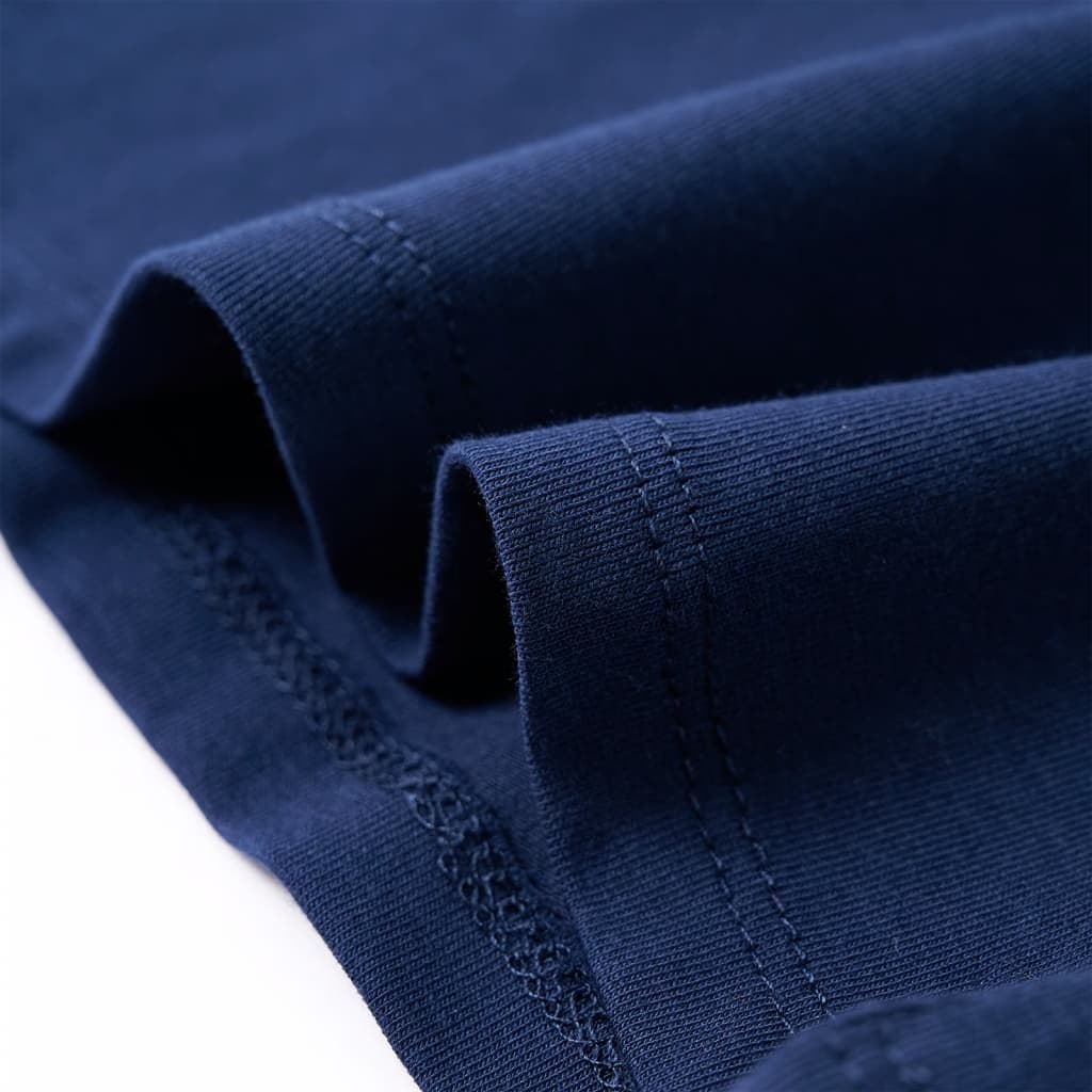 Tricou pentru copii, bleumarin, 104 GartenMobel Dekor