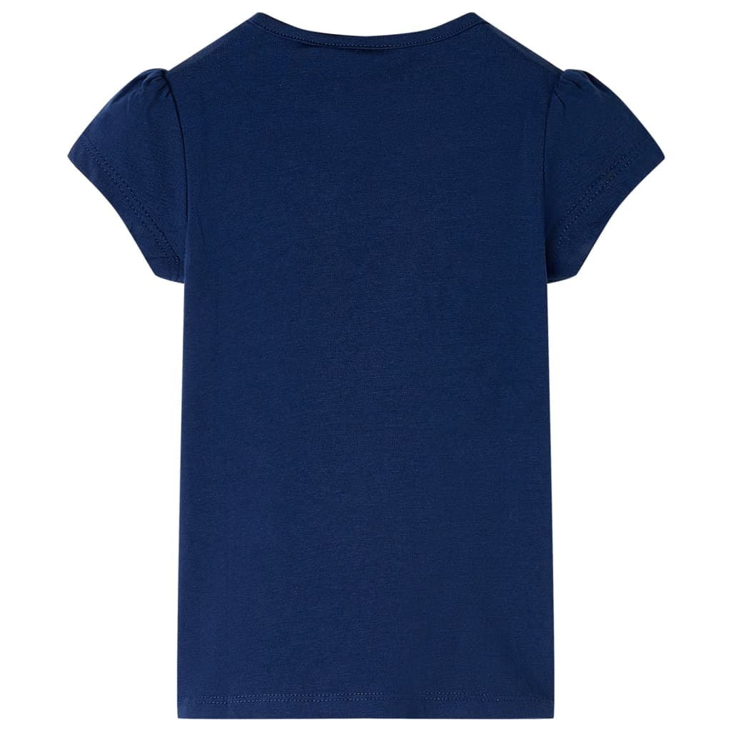 Tricou pentru copii, bleumarin, 140 GartenMobel Dekor
