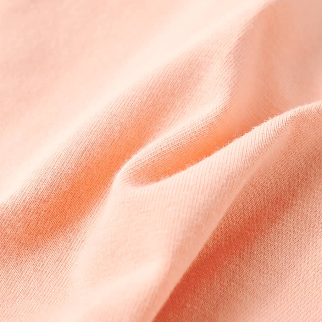 Tricou pentru copii, portocaliu deschis, 104 GartenMobel Dekor