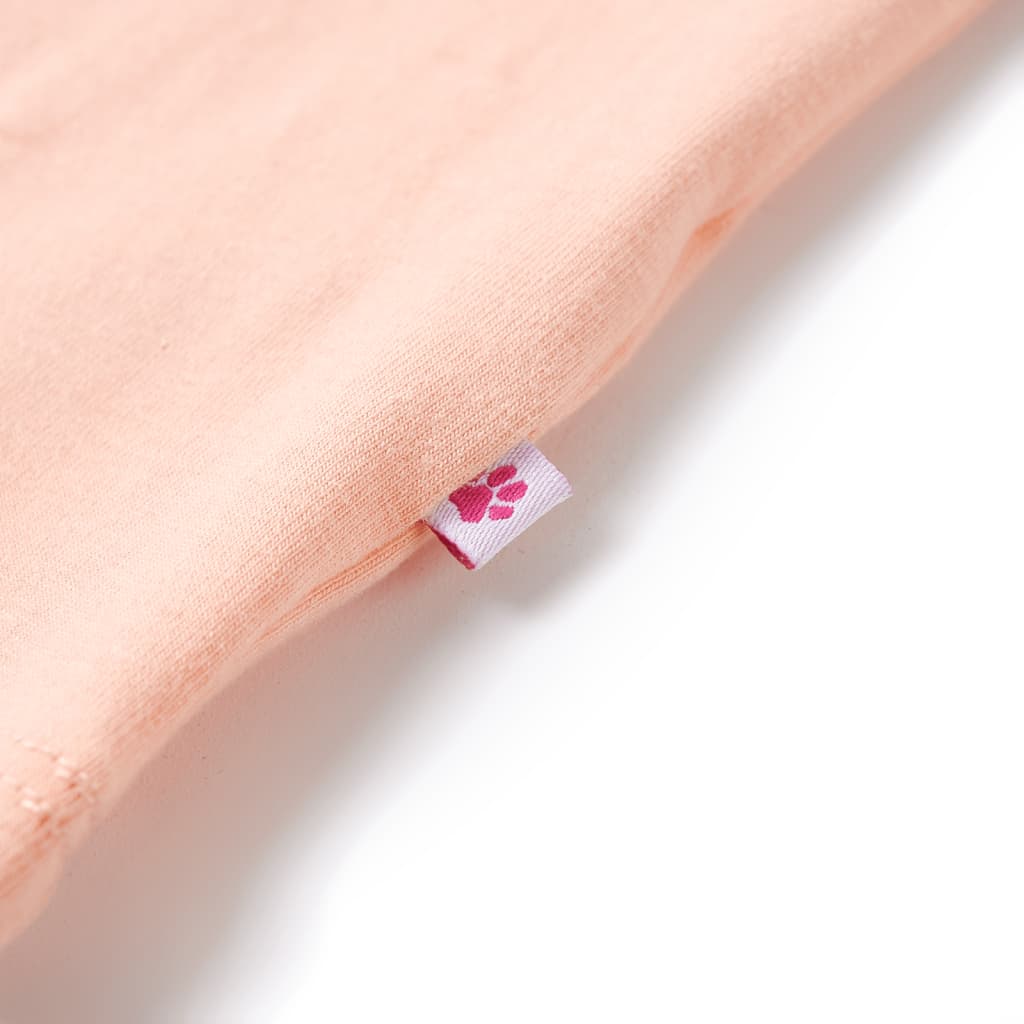 Tricou pentru copii, portocaliu deschis, 92 GartenMobel Dekor