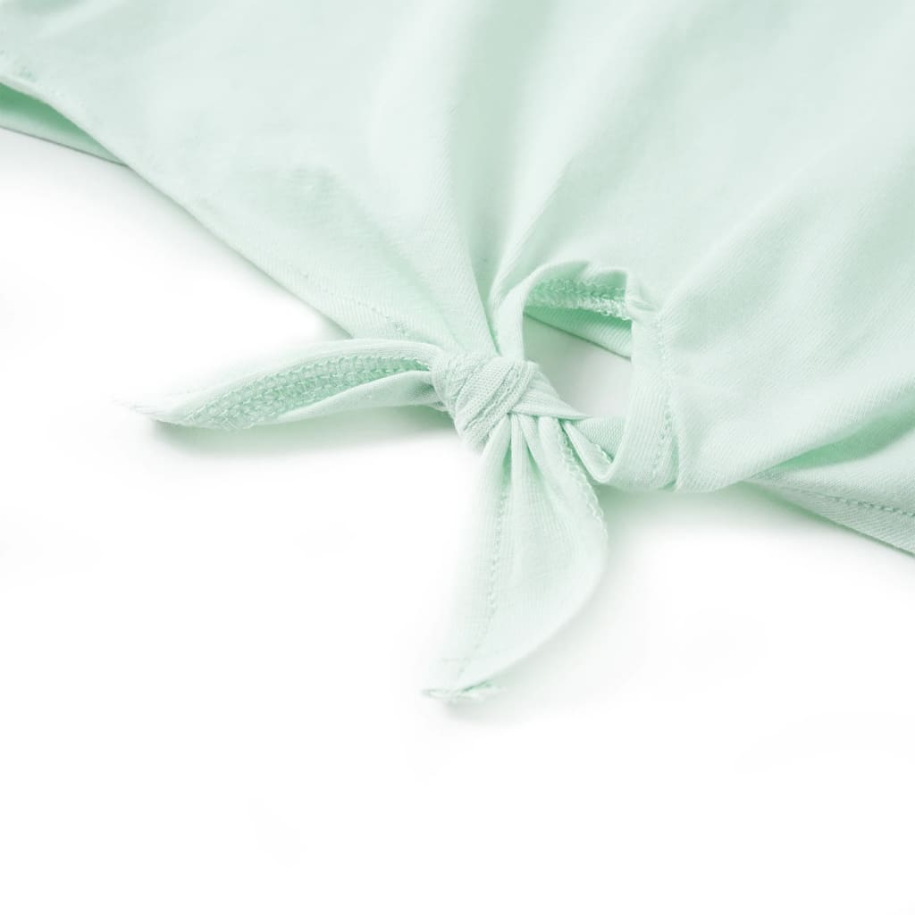 Tricou pentru copii, verde mentă deschis, 104 GartenMobel Dekor