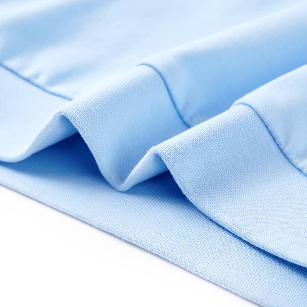 Bluzon pentru copii, albastru deschis, 92 GartenMobel Dekor