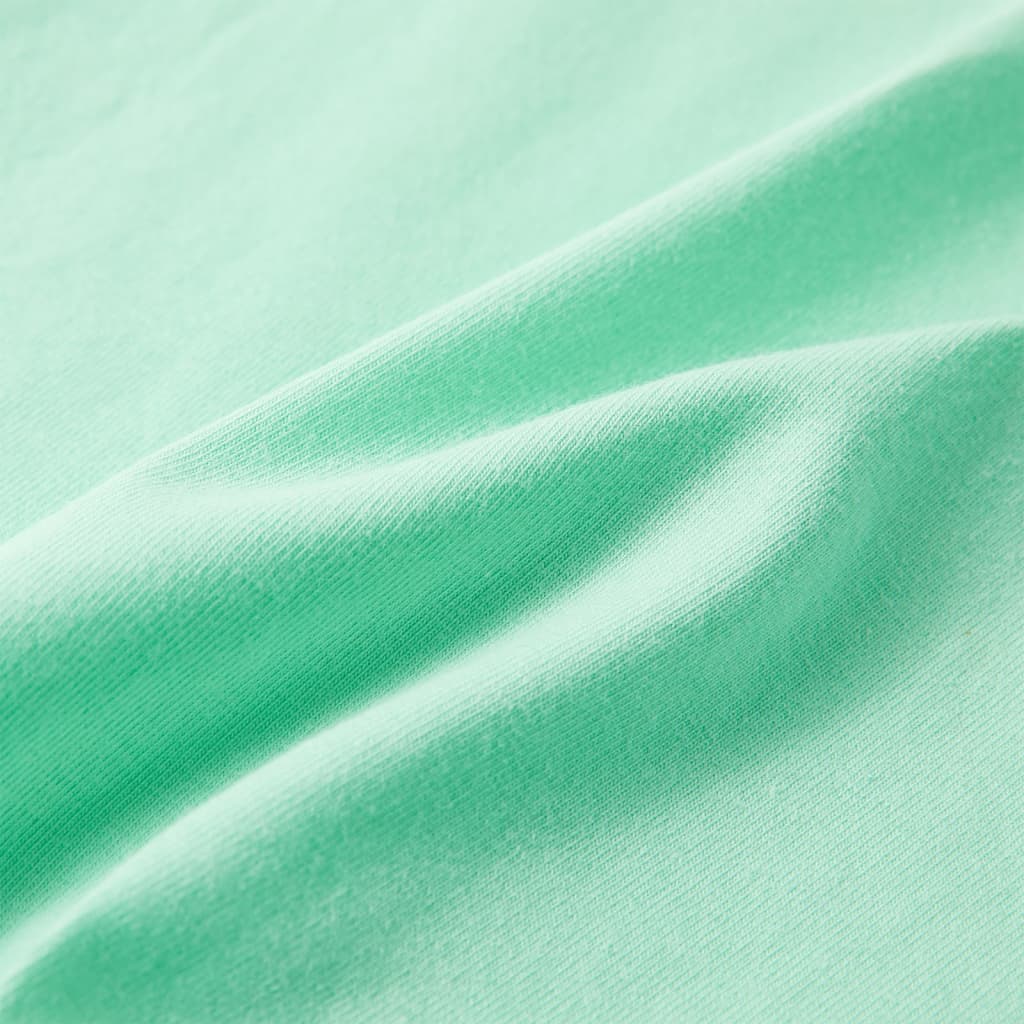 Tricou copii, verde strălucitor, 116 GartenMobel Dekor