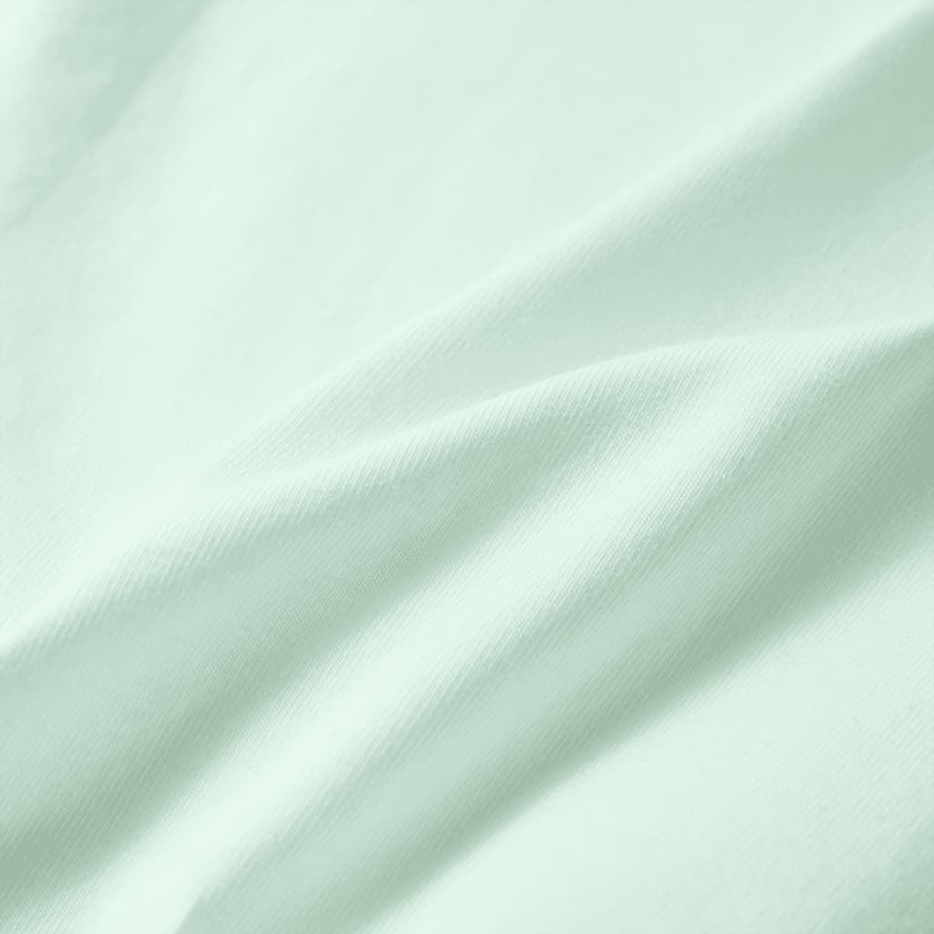 Tricou de copii, verde mentă deschis, 116 GartenMobel Dekor