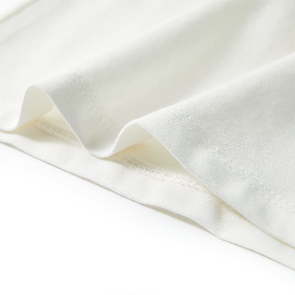 Tricou pentru copii, crem ecru, 128 GartenMobel Dekor