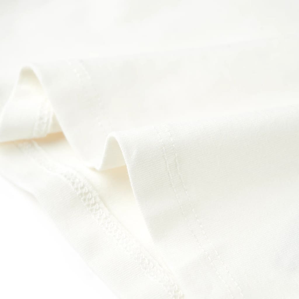 Tricou pentru copii, ecru, 128 GartenMobel Dekor