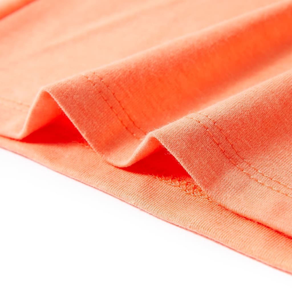 Tricou pentru copii, portocaliu neon, 116 GartenMobel Dekor