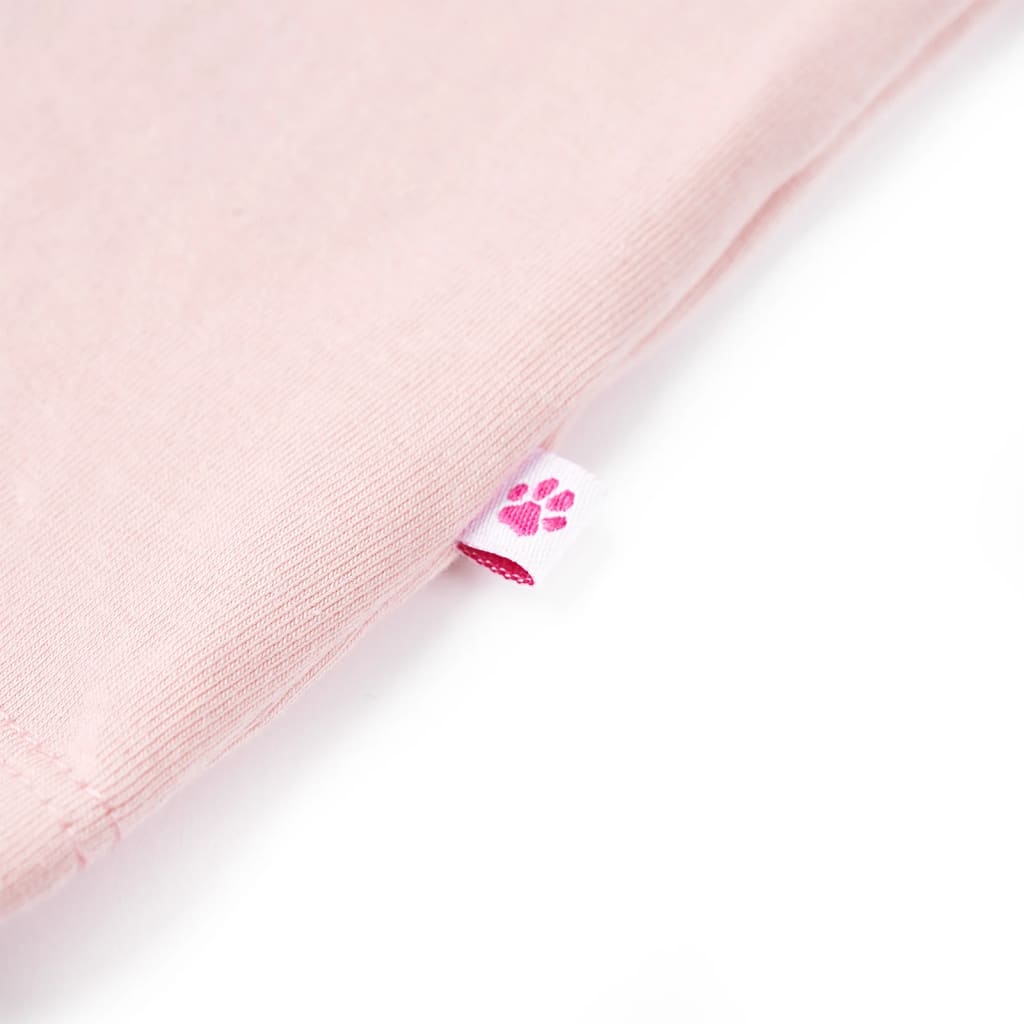 Tricou pentru copii, roz deschis, 104 GartenMobel Dekor