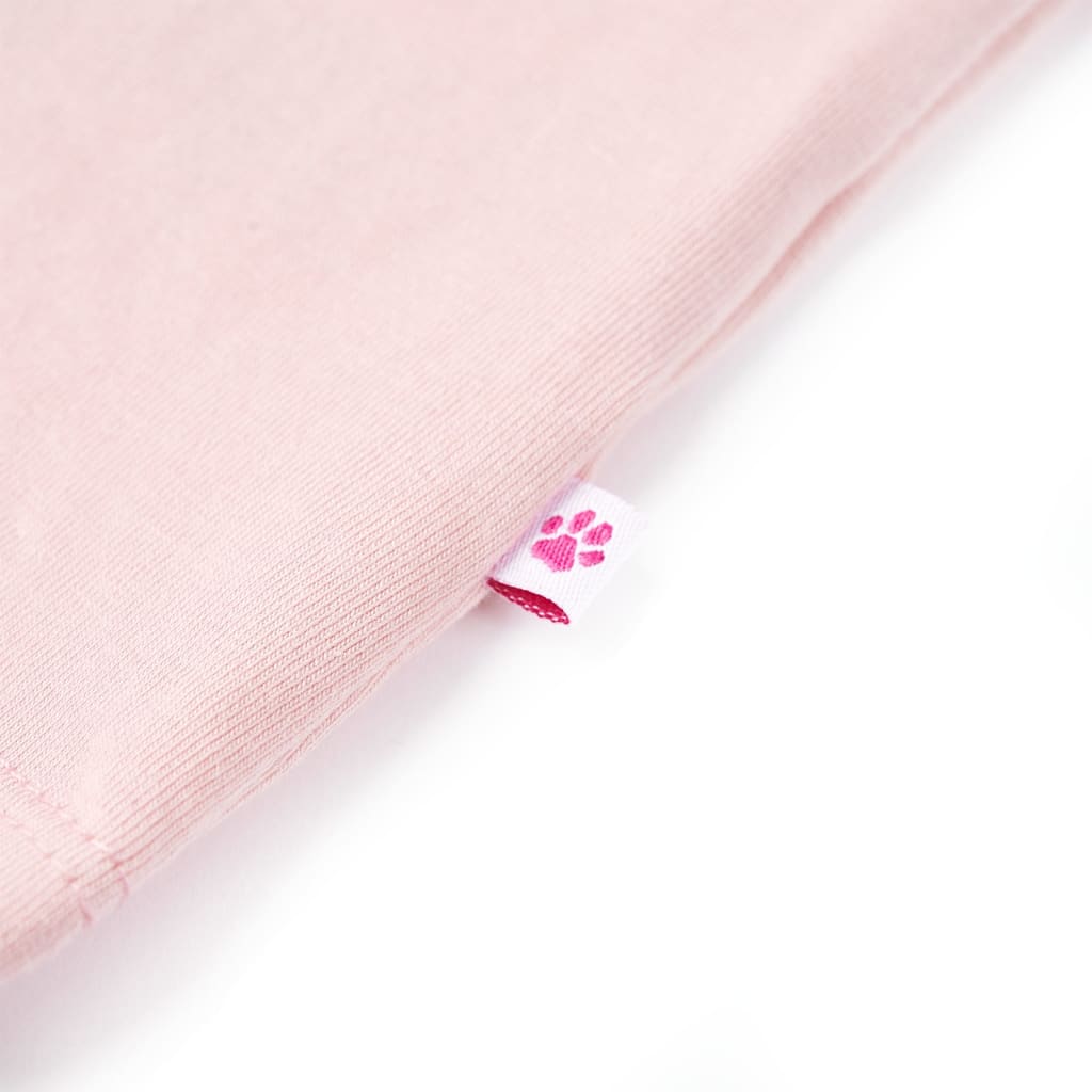 Tricou pentru copii, roz deschis, 128 GartenMobel Dekor