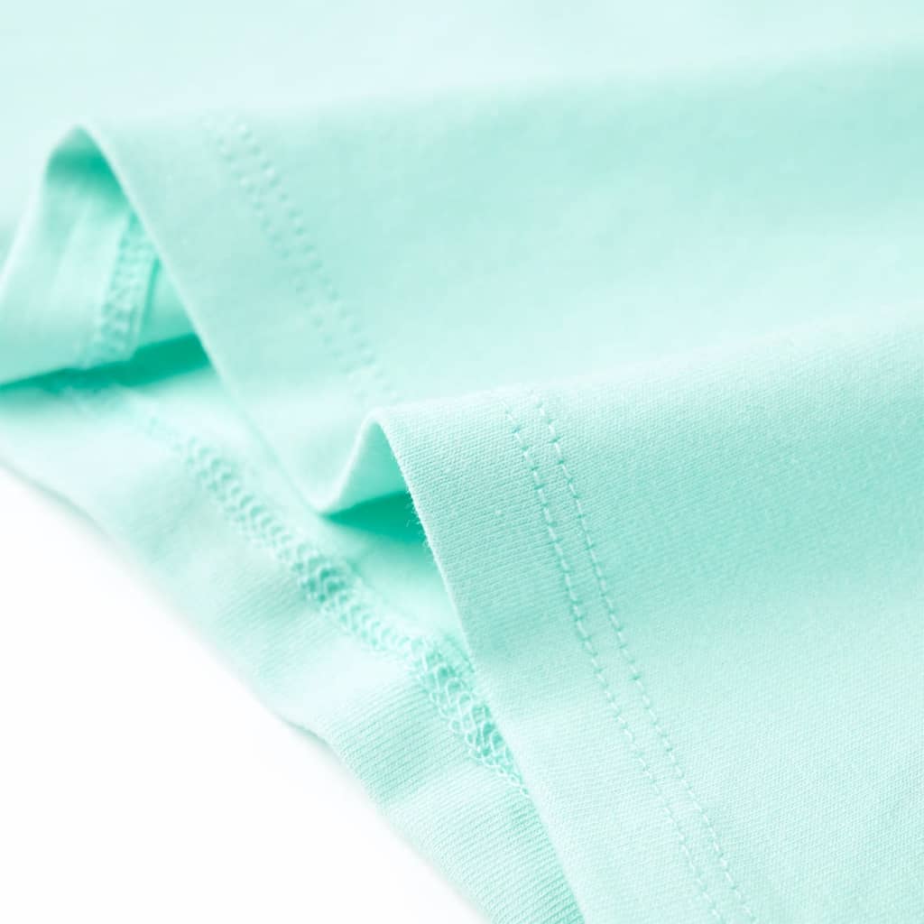 Tricou pentru copii, turcoaz deschis, 92 GartenMobel Dekor