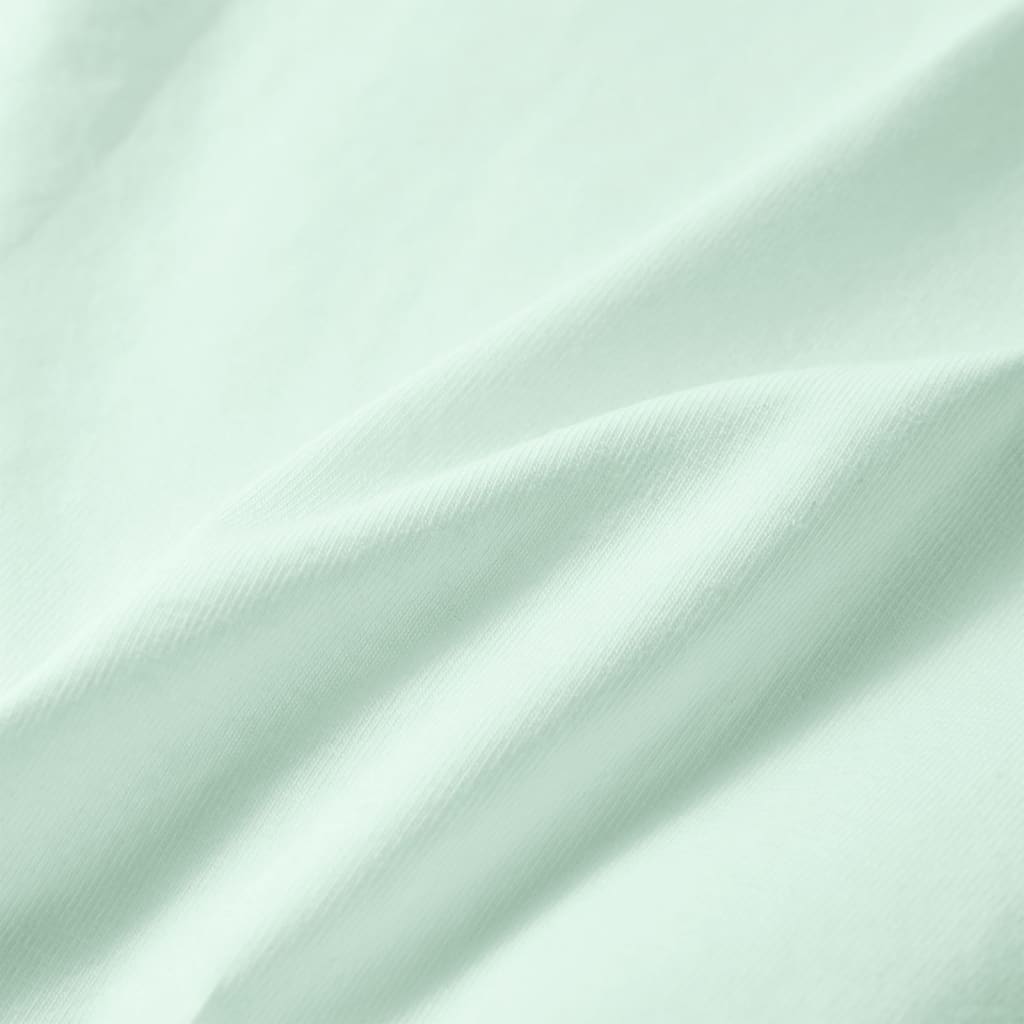 Tricou pentru copii, verde mentă deschis, 104 GartenMobel Dekor