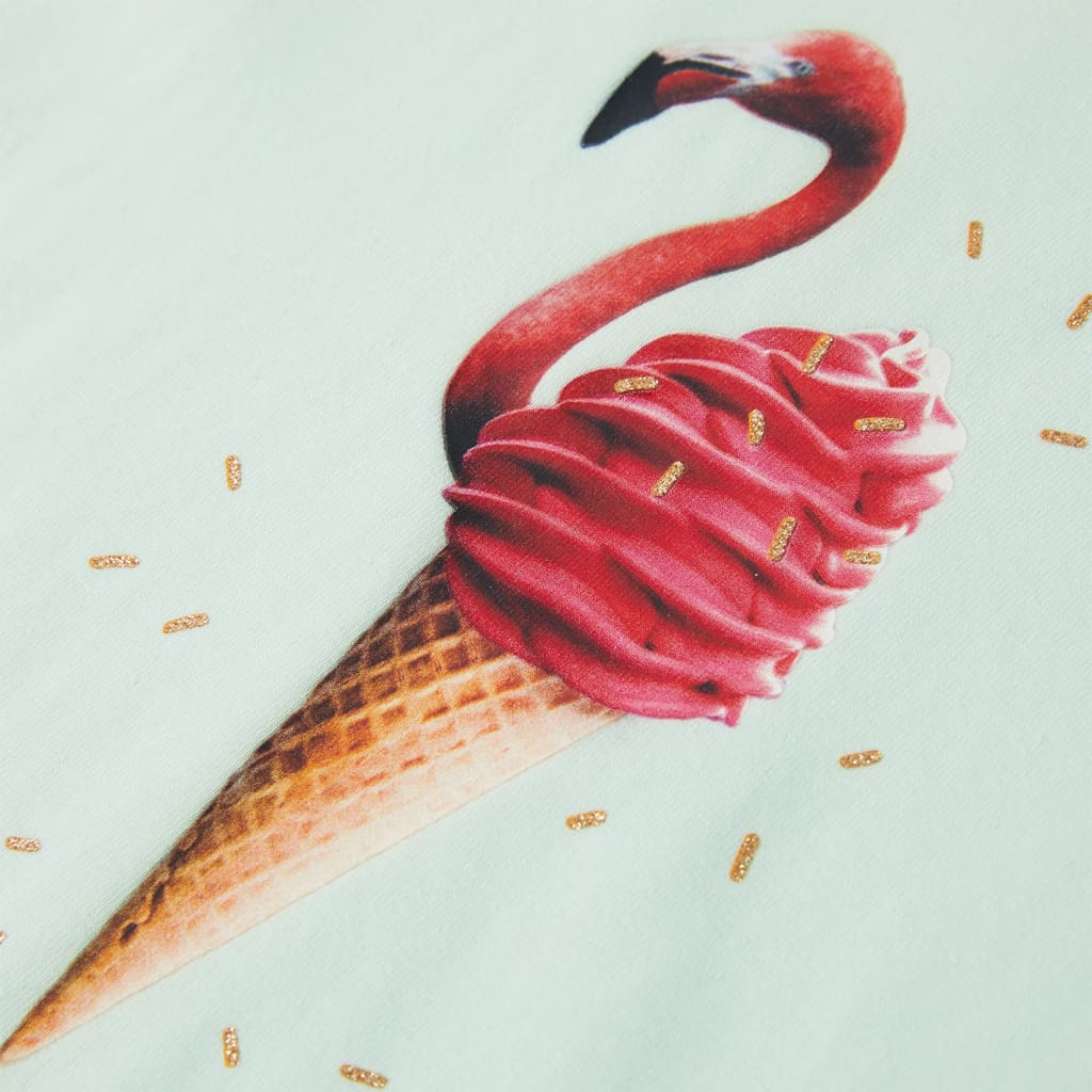 Tricou pentru copii, verde mentă deschis, 128 GartenMobel Dekor