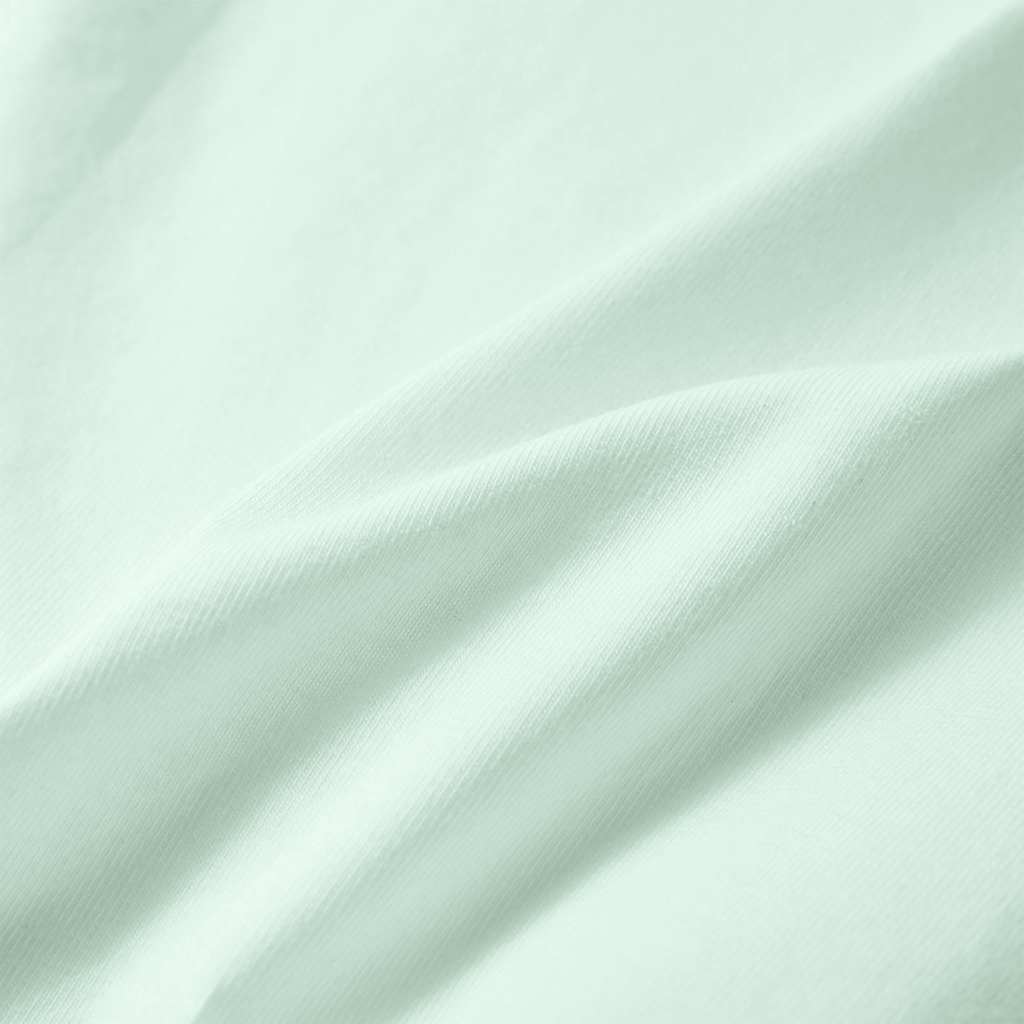 Tricou pentru copii, verde mentă deschis, 140 GartenMobel Dekor
