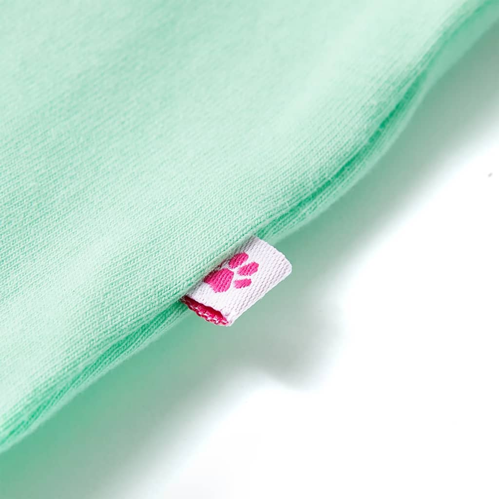 Tricou pentru copii, verde strălucitor, 104 GartenMobel Dekor