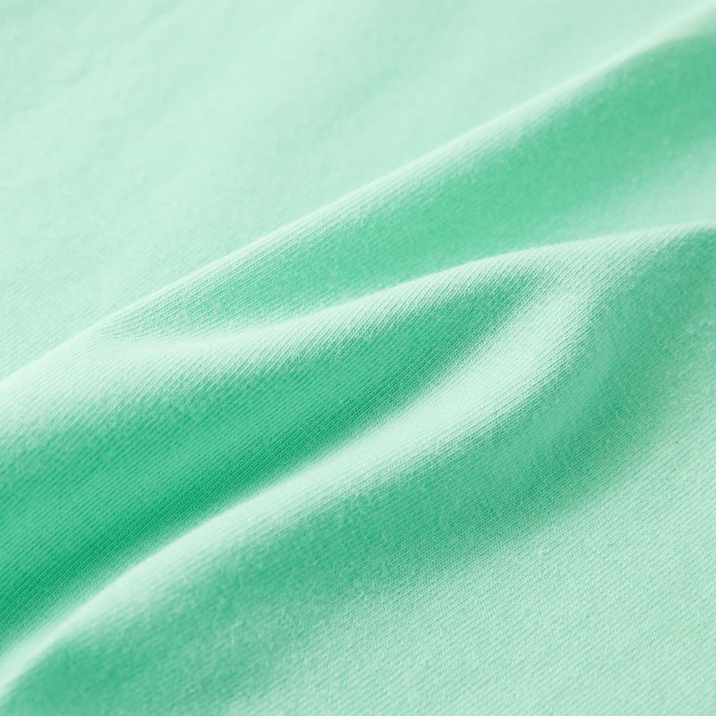 Tricou pentru copii, verde strălucitor, 140 GartenMobel Dekor
