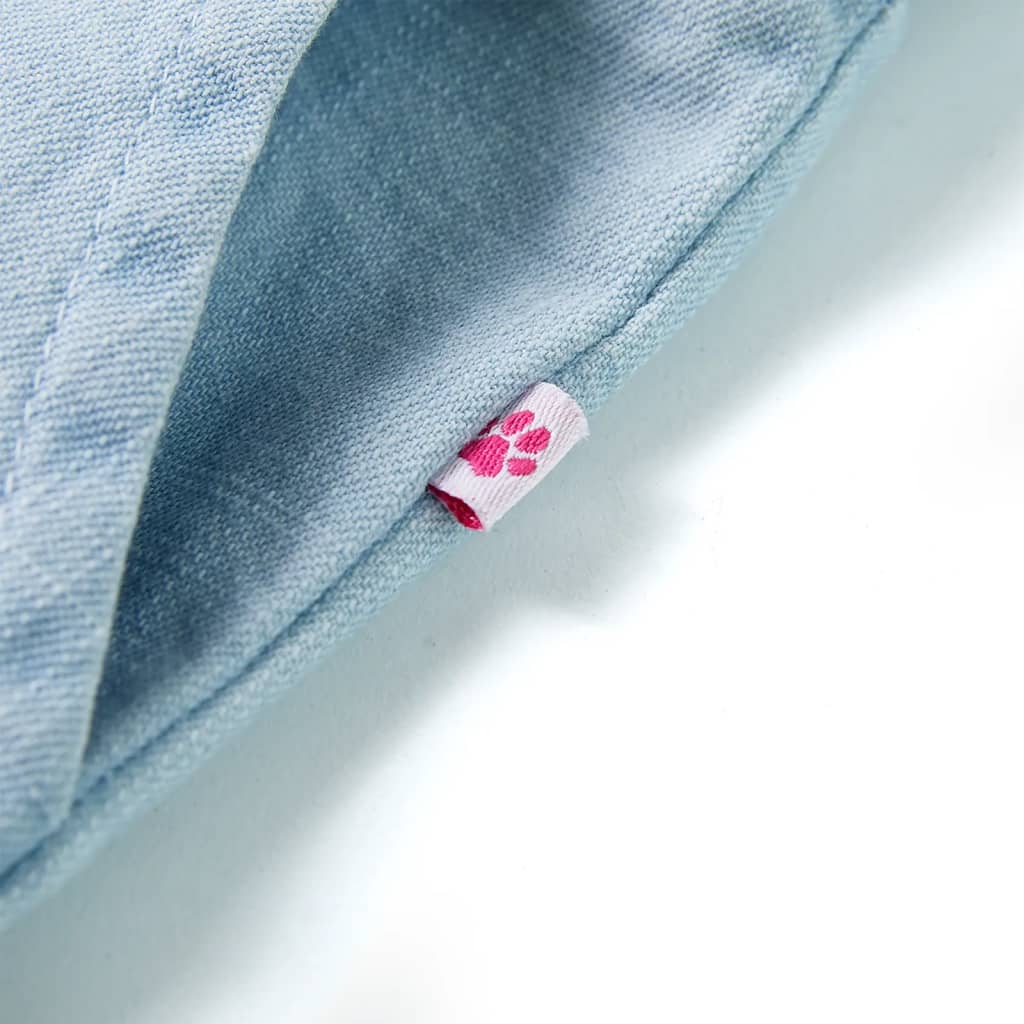 Pantaloni pentru copii, albastru denim pal, 128 GartenMobel Dekor