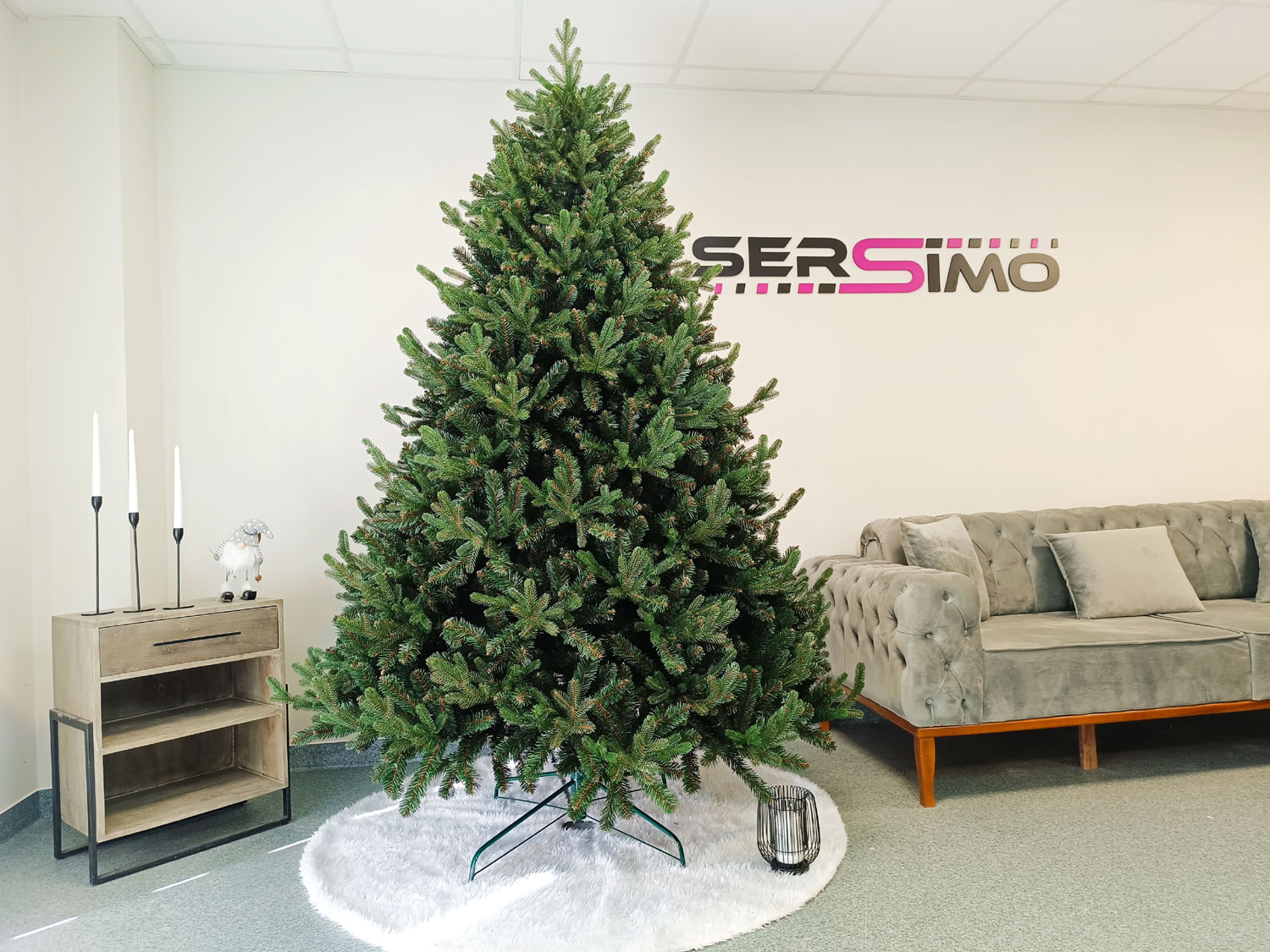 Brad artificial Christmas Deluxe by Sersimo, Royal Felara, 2D+3D, 250cm Household NewTrend