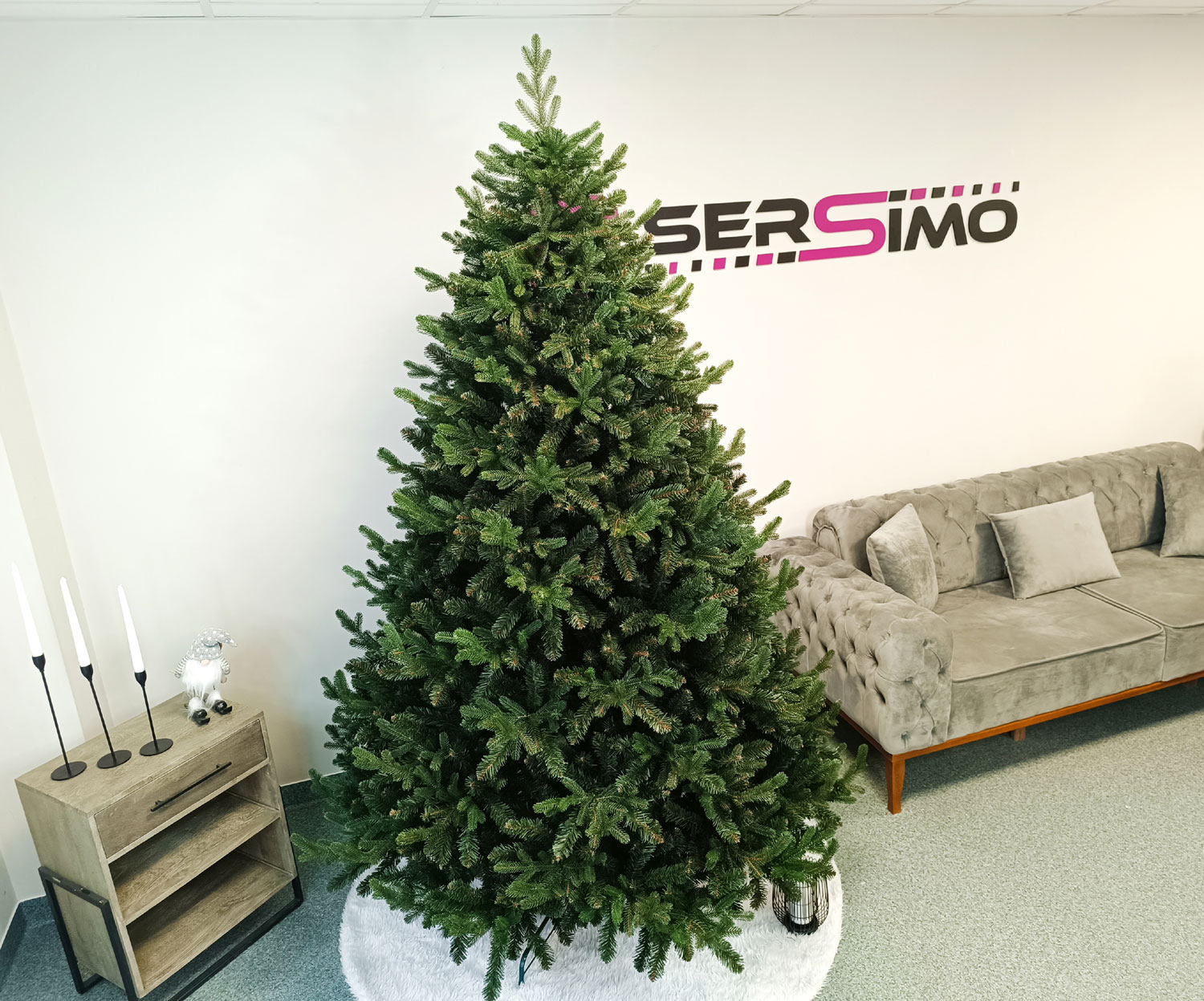 Brad artificial Christmas Deluxe by Sersimo, Royal Felara, 2D+3D, 250cm Household NewTrend
