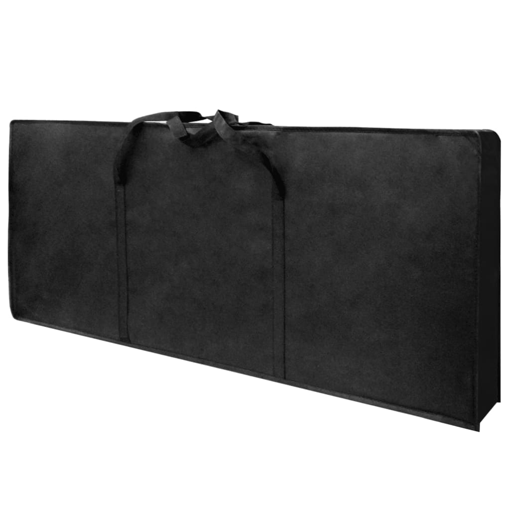 Masă pliabilă pentru manichiură cu roți, alb GartenMobel Dekor