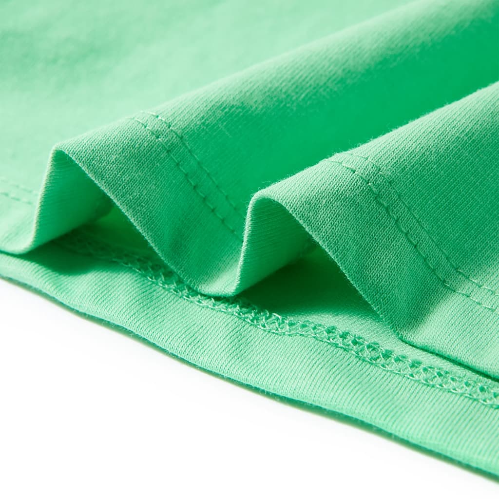 Tricou pentru copii, verde deschis, 128 GartenMobel Dekor