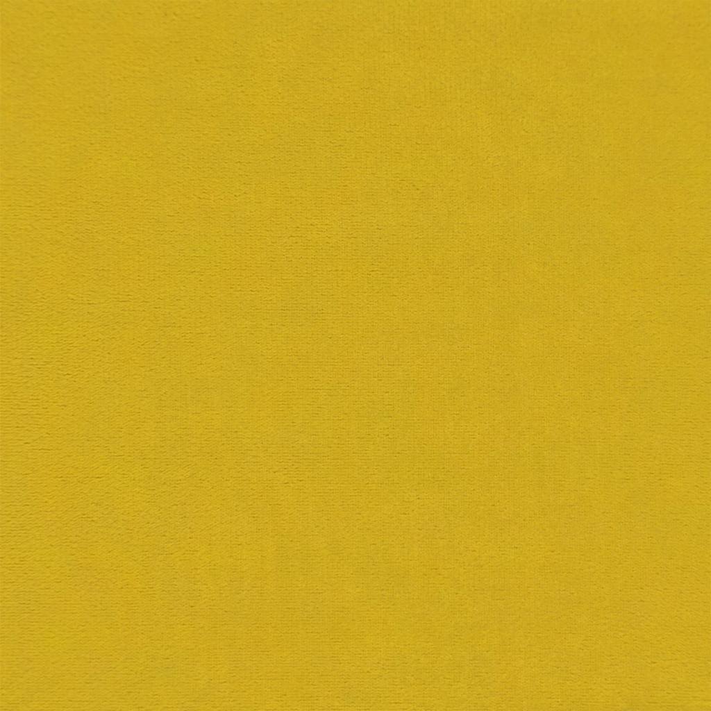 Panouri de perete 12 buc. galben 90x15 cm catifea 1,62 m² GartenMobel Dekor