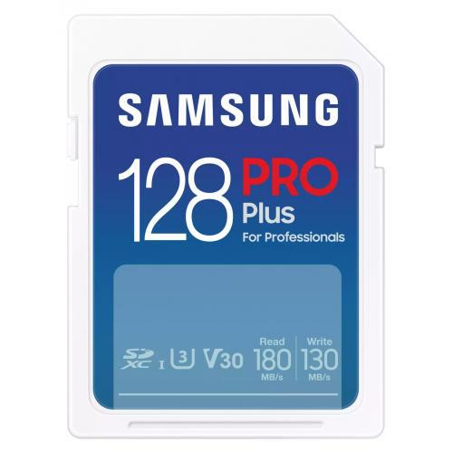 Card de Memorie Secure Digital Card Samsung, PRO Plus, 128GB, MB-SD256S/EU, Clasa U1, V10, pana la 120MB/S SafetyGuard Surveillance