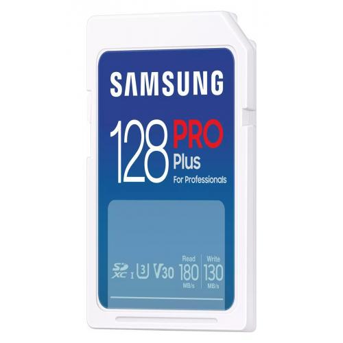Card de Memorie Secure Digital Card Samsung, PRO Plus, 128GB, MB-SD256S/EU, Clasa U1, V10, pana la 120MB/S SafetyGuard Surveillance
