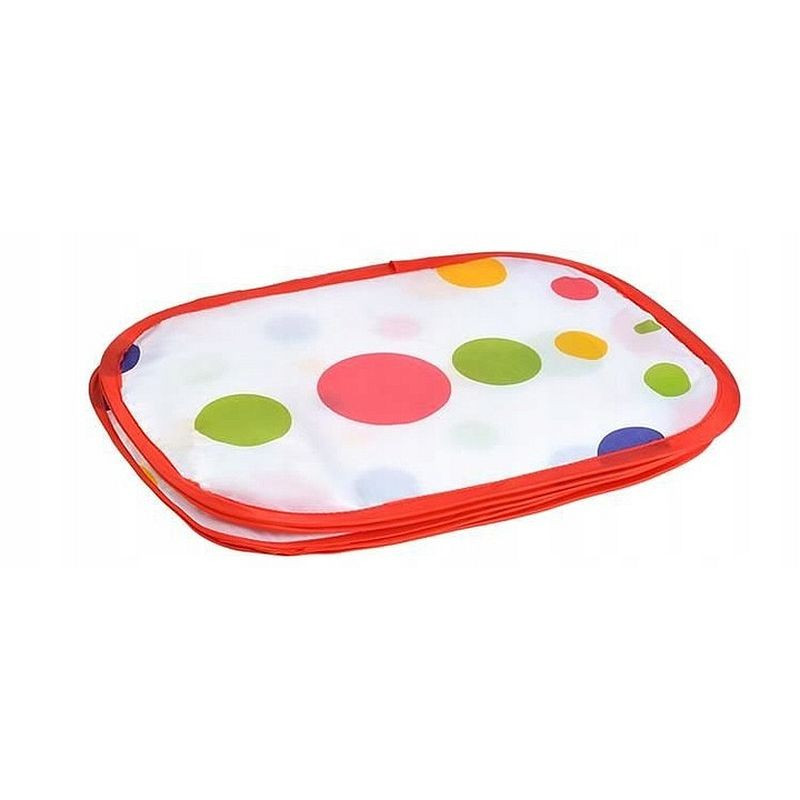 Cort pliabil pentru copii, model cu buline, 90 x 30 cm, multicolor, 3 ani+ MultiMark GlobalProd