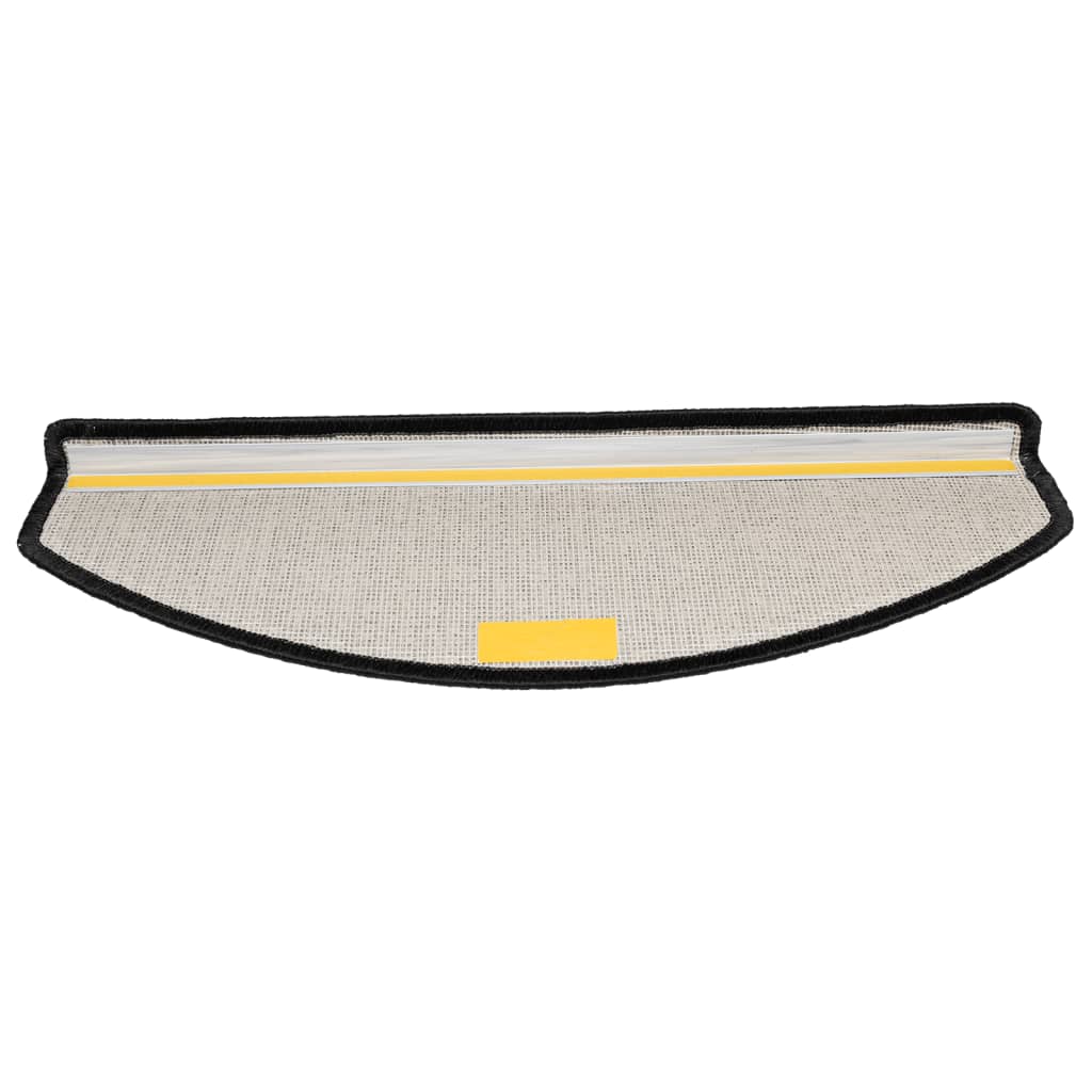 Covorașe pentru scări, 10 buc., 65x24x4 cm, antracit, semirotunde, mari GartenMobel Dekor