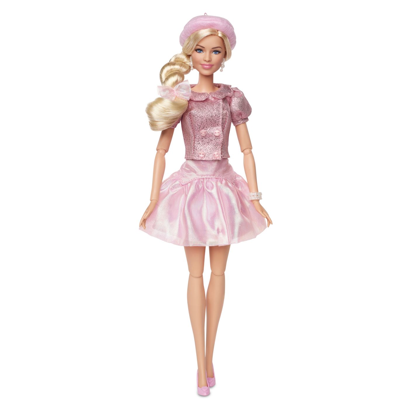 BARBIE THE MOVIE PAPUSA BARBIE CU ROCHIE ROZ SuperHeroes ToysZone