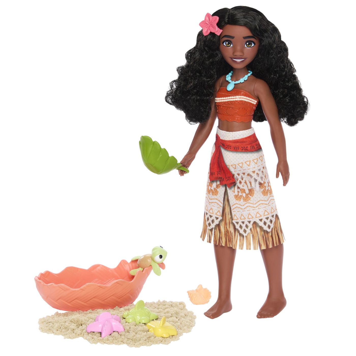 DISNEY PRINCESS SET PAPUSA VAIANA SI PRIETENII DIN OCEAN CU NISIP MODELABIL SI ACCESORII SuperHeroes ToysZone