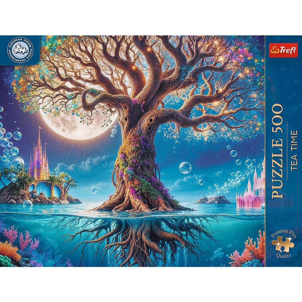 PUZZLE TREFL 500 PREMIUM PLUS TEA TIME CAMPIONATUL EUROPEAN COPACUL MAGIC SuperHeroes ToysZone