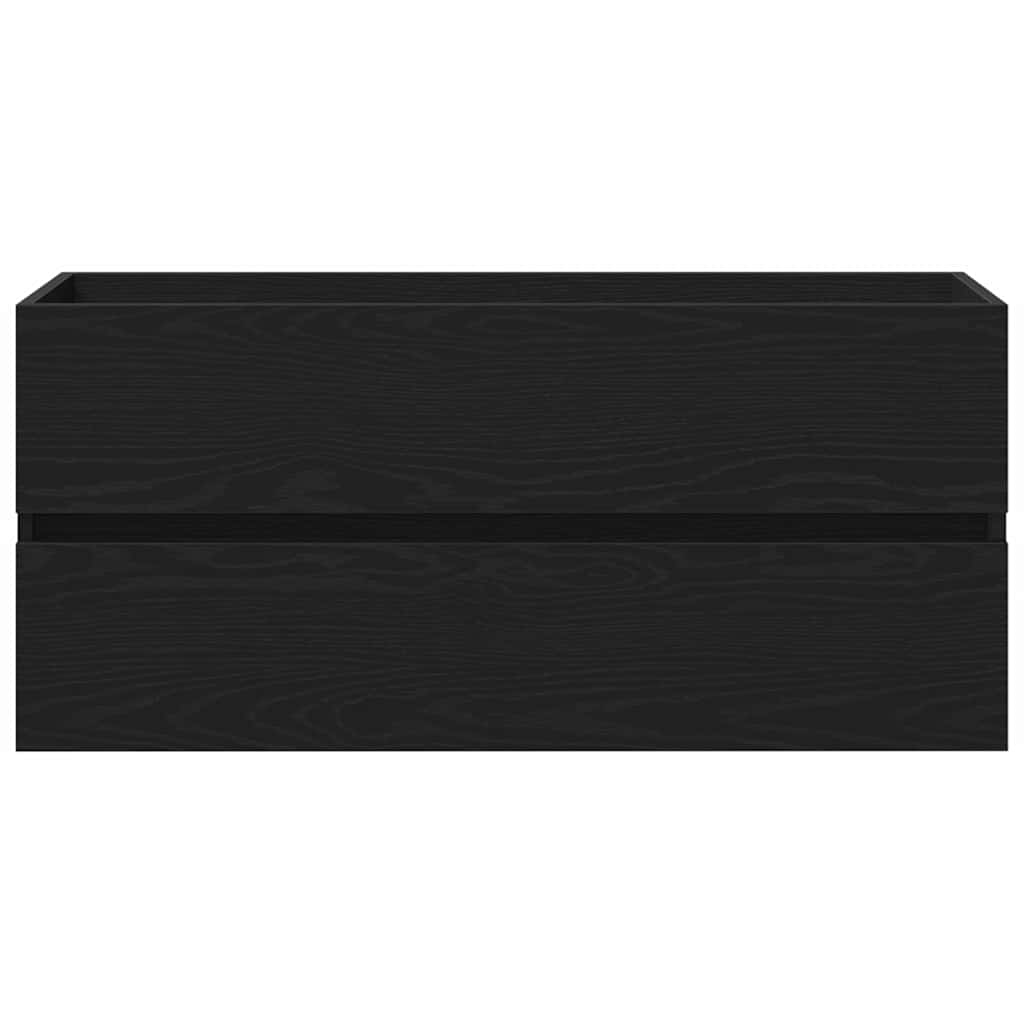 Dulap cu Chiuvetă Stejar negru 100 x 39 x 62 cm Lemn compozit GartenMobel Dekor