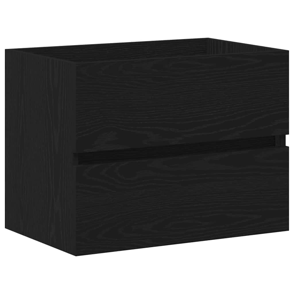 Dulap cu Chiuvetă Stejar negru 60 x 39 x 62 cm Lemn compozit GartenMobel Dekor
