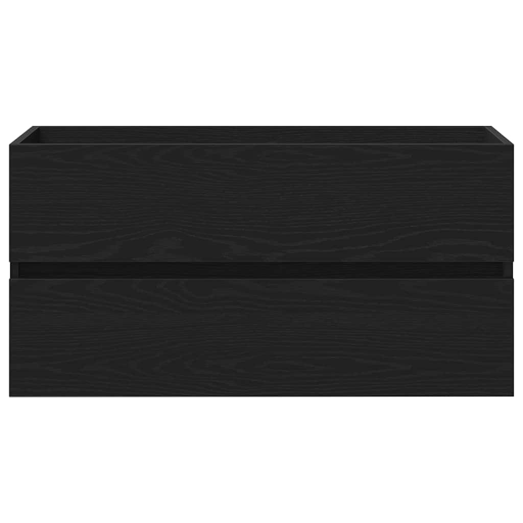 Dulap cu Chiuvetă Stejar negru 90 x 39 x 62 cm Lemn compozit GartenMobel Dekor
