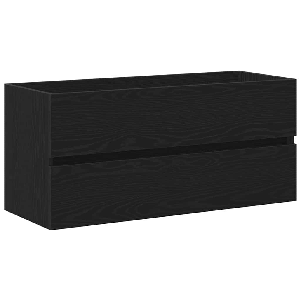 Dulap cu Chiuvetă Stejar negru 90 x 39 x 62 cm Lemn compozit GartenMobel Dekor