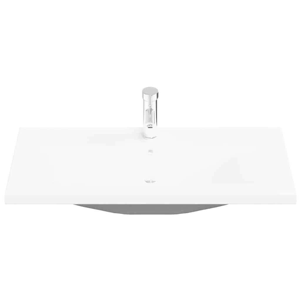 Dulap pentru Chiuveta de Baie cu sertar 3 pcs Stejar Negru GartenMobel Dekor