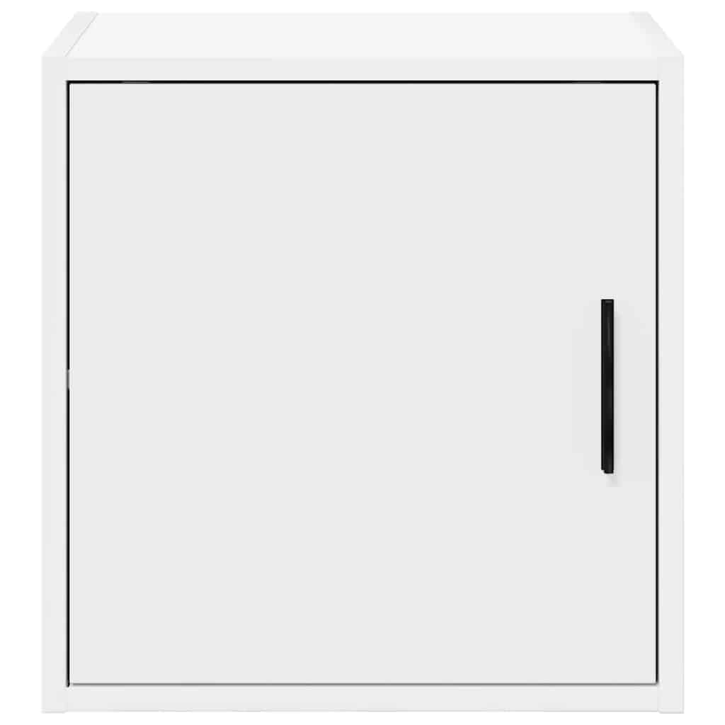 Dulap de perete de garaj alb din lemn prelucrat GartenMobel Dekor