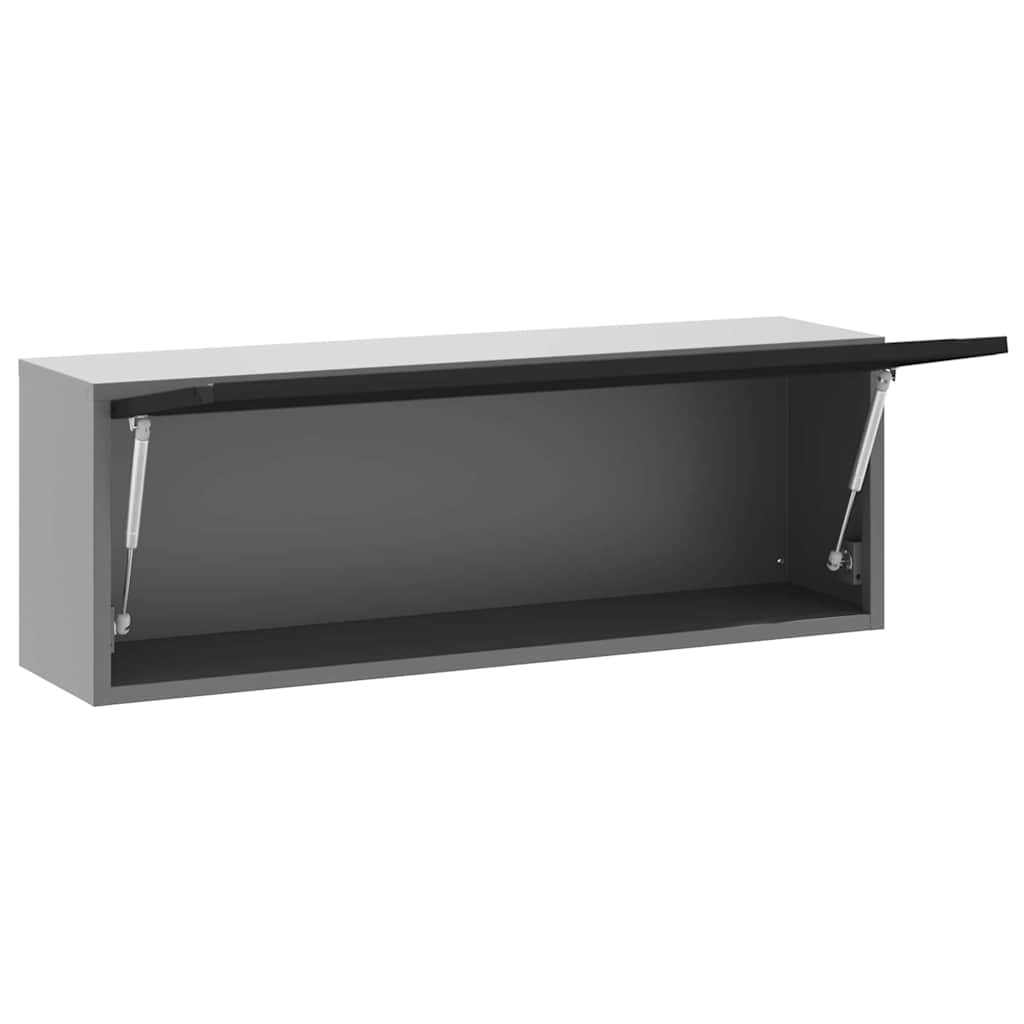 Cabinet pentru Unelte negru și gri 100 x 25 x 35 cm GartenMobel Dekor