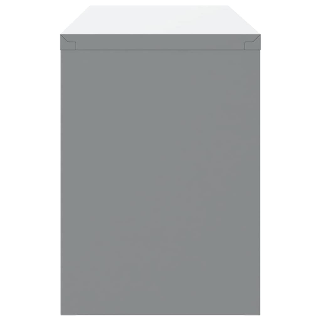 Cabinet pentru Unelte negru și gri 100 x 25 x 35 cm GartenMobel Dekor