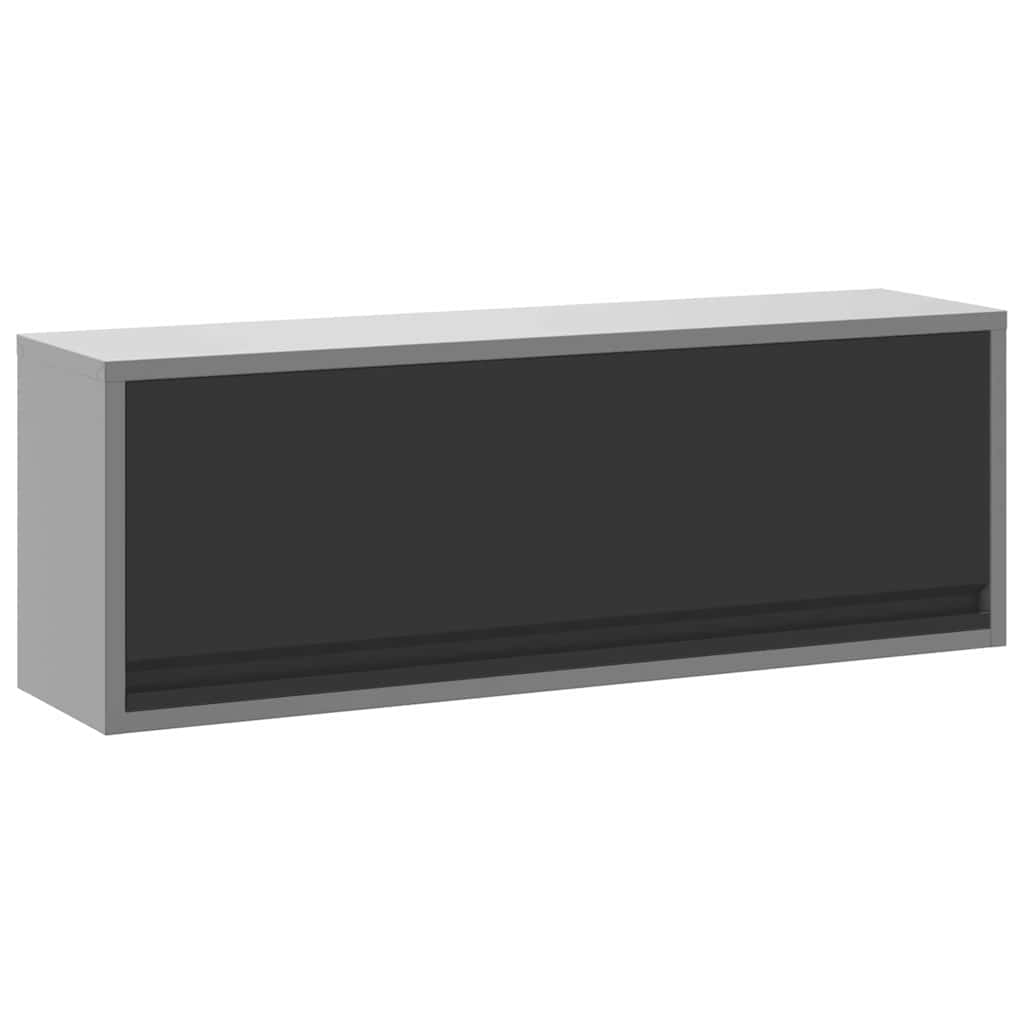 Cabinet pentru Unelte negru și gri 100 x 25 x 35 cm GartenMobel Dekor