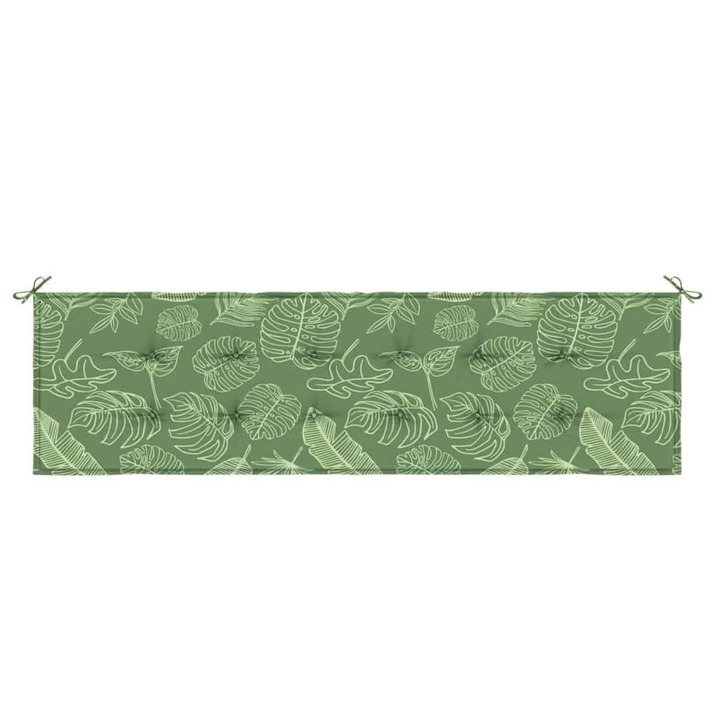 Perna pentru bănci de grădină Floral Verde 180 x 50 x 4 cm GartenMobel Dekor